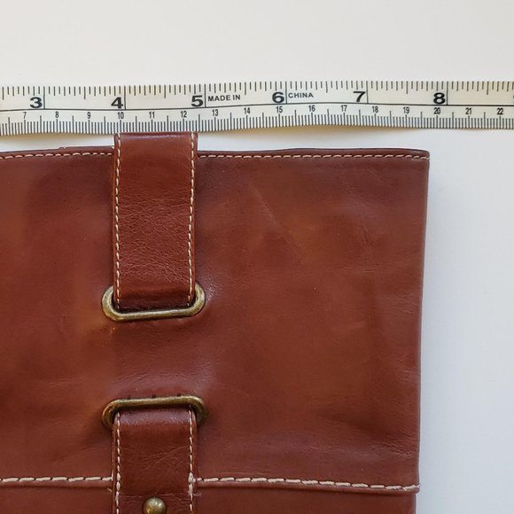 Tall Caramel Leather Boots - Picture 8 of 10